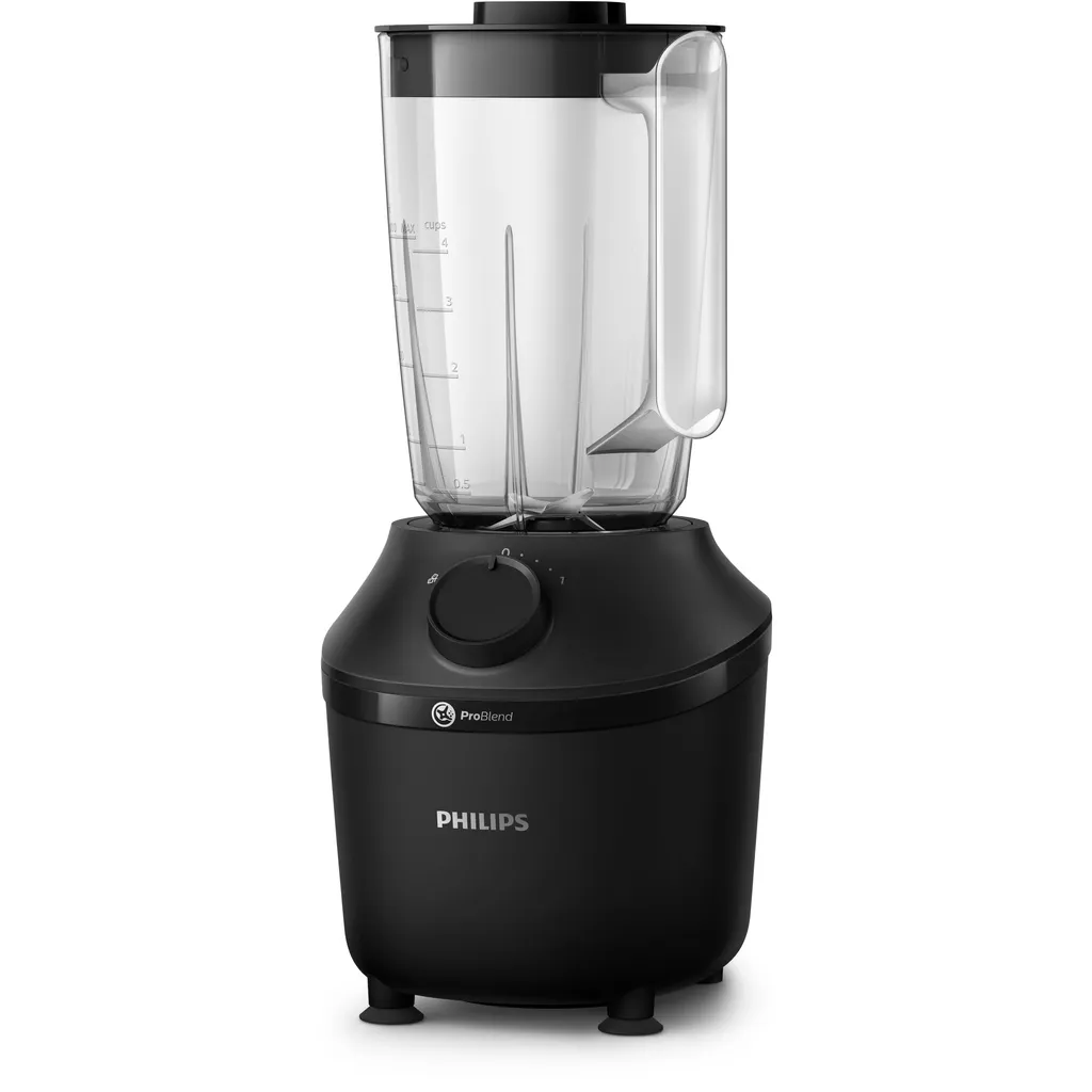 Frullatore Philips 3000 Serie HR2041 con tecnologia ProBlend per risultati omogenei senza grumi.